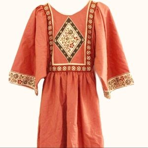 Vintage Folk Dress